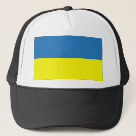 Flagga i Ukraina Truckerkeps