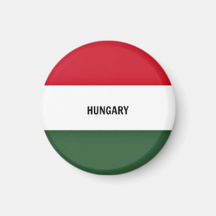 Flagga i Ungern, märkt Magnet