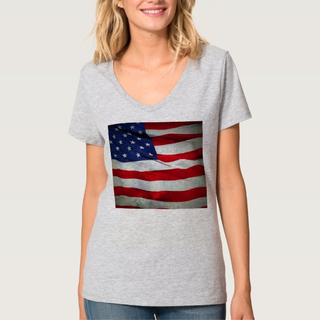 Flagga i USA Tröja (Framsida)