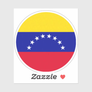 Flagga i Venezuela Klistermärken