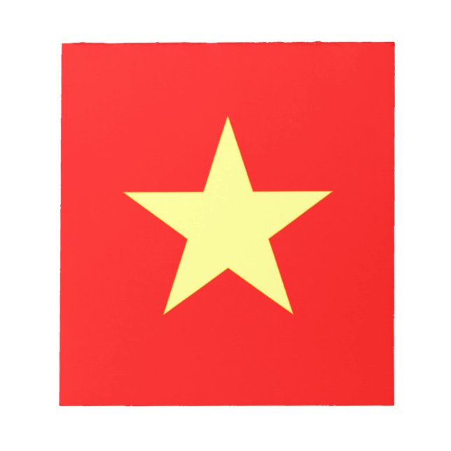 Flagga i Vietnam Anteckningsblock (Framsida)