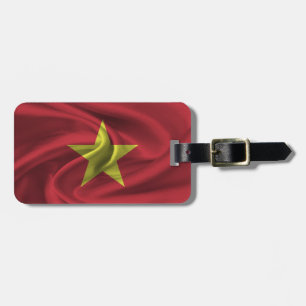 Flagga i Vietnam Bagagebricka