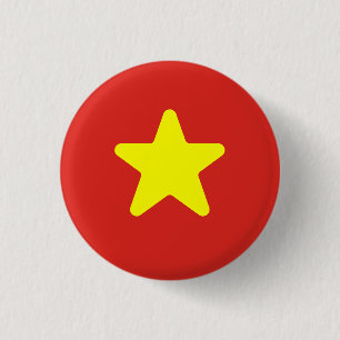 Flagga i Vietnam Knapp