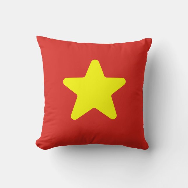 Flagga i Vietnam Kudde (Framsida)