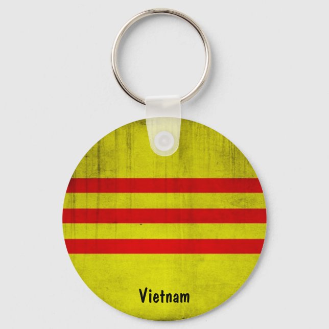 Flagga i Vietnam Nyckelring (Framsida)