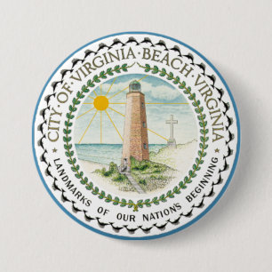 Flagga i Virginia Beach, Virginia Knapp