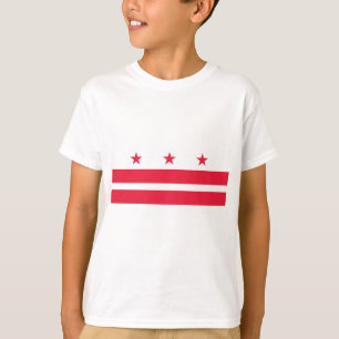 Flagga i Washington D.C. (Columbia District) T Shirt