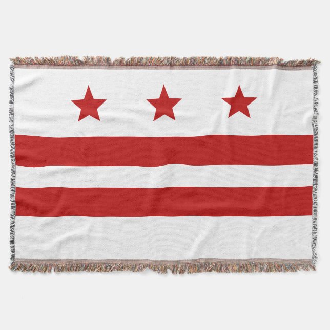 Flagga i Washington D.C. Filt (Framsidan)