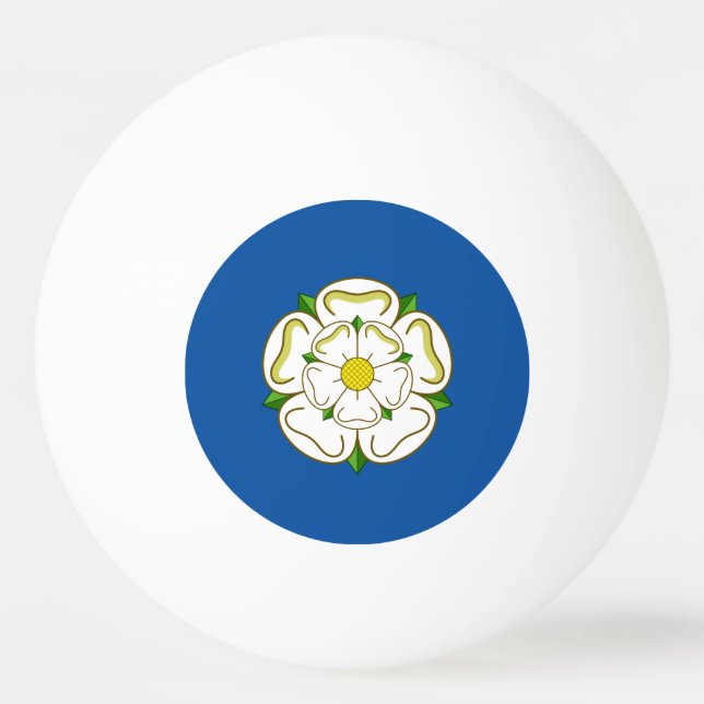 Flagga i Yorkshire Pingisboll (Framsidan)