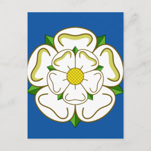 Flagga i Yorkshire Vykort
