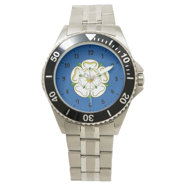 Flagga i Yorkshire Watch Armbandsur (Framsida)