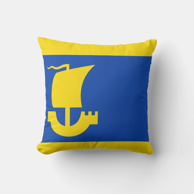 Flagga IJlst Kudde (Framsida)