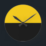 Flagga IJsselstein Rund Klocka<br><div class="desc">Flagga IJsselstein,  Nederländerna</div>