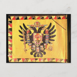 Flagga: Imperial Habsburg Dynasty, 1700 Vykort
