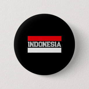 Flagga indonesiska knapp