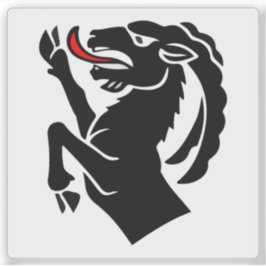 Flagga Interlaken-distriktet, Schweiz Klistermärken