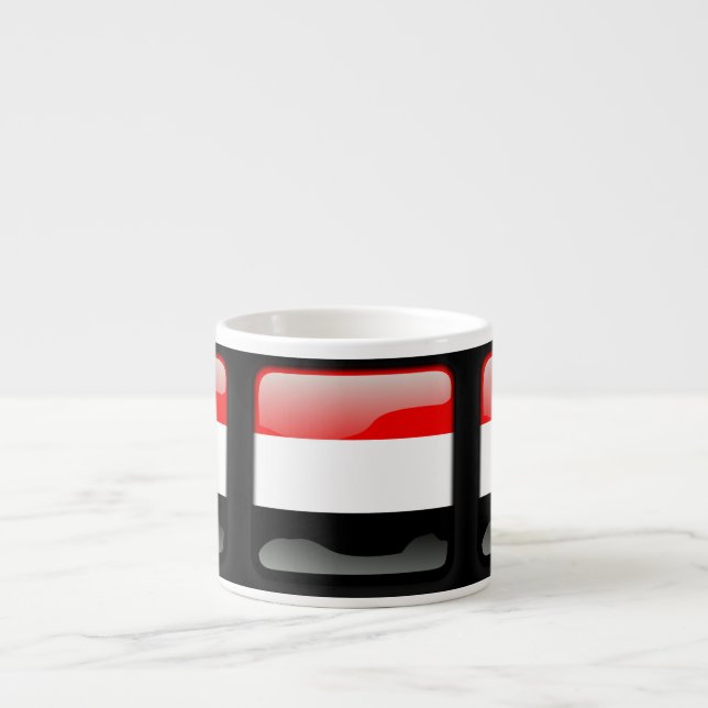 Flagga Irak Espressomugg (Framsidan)