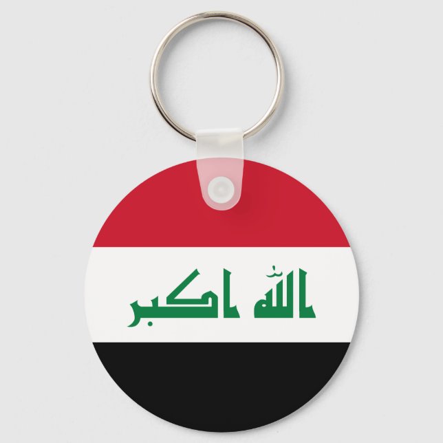 Flagga Irak Nyckelring (Framsida)