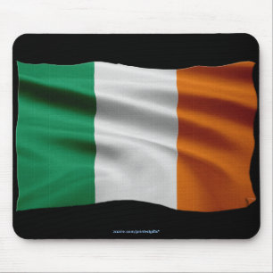 Flagga Ireland Patriotic World Flagga Mousepad Musmatta