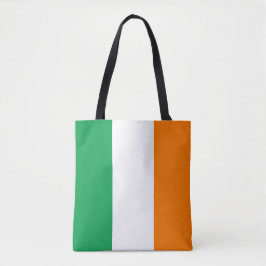Flagga Ireland Shoulder Tote Bag Tygkasse