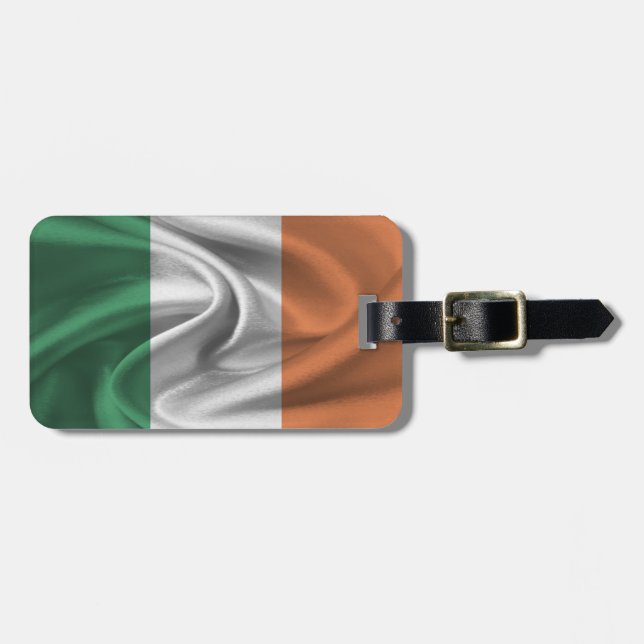 Flagga Irland Bagagebricka (Horisontell Framsida)