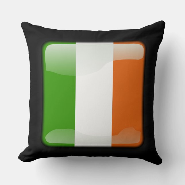 Flagga Irland Kudde (Framsida)