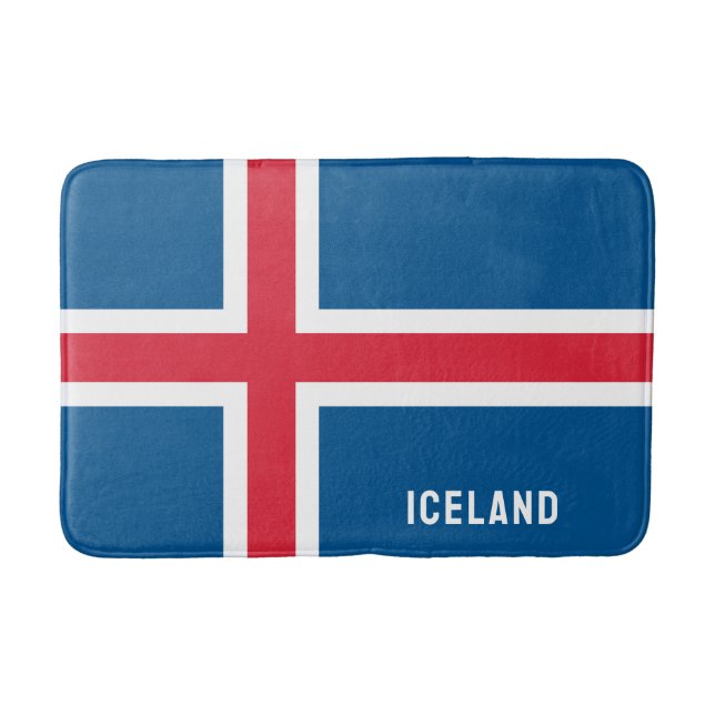 Flagga island badrumsmatta (Framsidan)