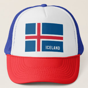 Flagga island keps