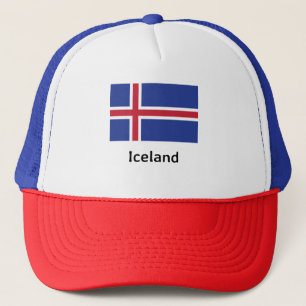 Flagga island keps