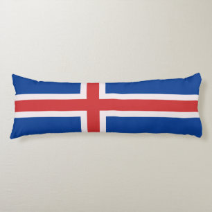 flagga island kroppskudde