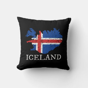 Flagga island kudde