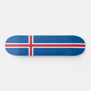 Flagga island mini skateboard bräda 18,5 cm