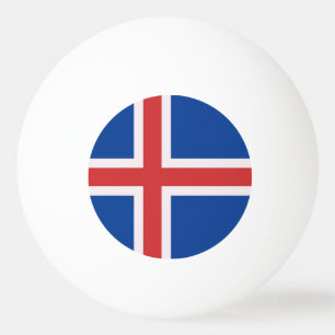 flagga island pingisboll