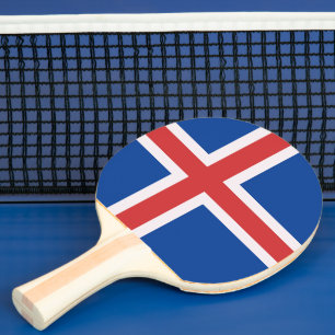 flagga island pingisracket