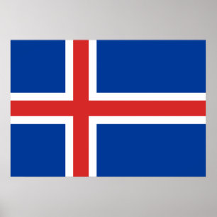 Flagga island poster