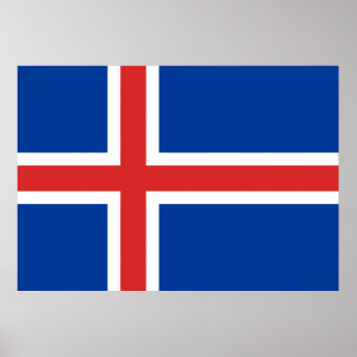 Flagga island poster