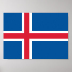 Flagga island poster