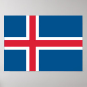 Flagga island poster