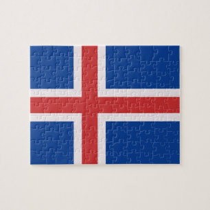 flagga island pussel