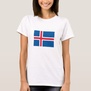 Flagga island t shirt