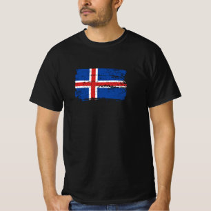 Flagga island t shirt