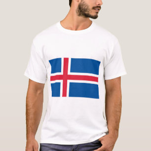 Flagga island t shirt
