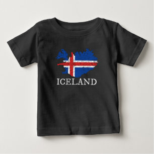 Flagga island t shirt