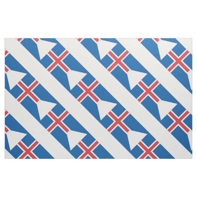 Flagga island tyg (Yard)