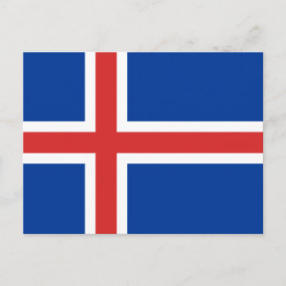Flagga island vykort