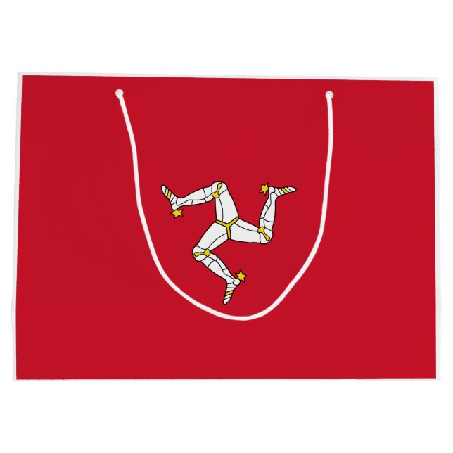 Flagga Isle of Man (Baksidan)