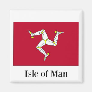 Flagga Isle of Man Magnet