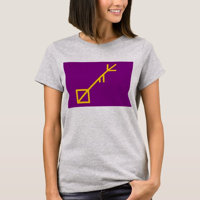Flagga Isle of Sessrumnir T Shirt (Framsida)