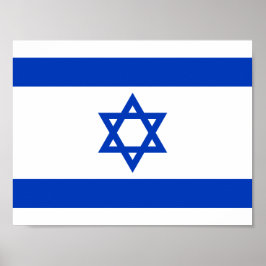 Flagga Israel Poster