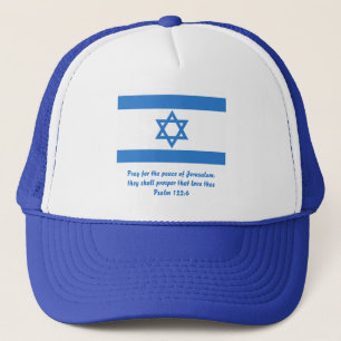 Flagga Israel Truckerkeps